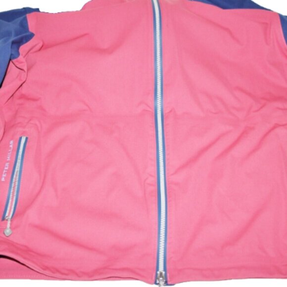Excellent Peter Millar Hyperlight 3L Link Hoodie Waterproof Full Zip Jacket XL - Picture 5 of 10